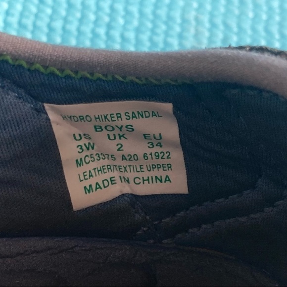 Merrell Hydro Hiker Sandals Boy's Size 3 US Navy/Green - MC53375. - Picture 8 of 8